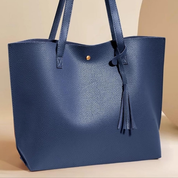 $48🛍️ Last Days! NEW Durable Spacious Tote w/ Tassel Matching Wallet Waterproof - Picture 7 of 7